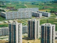 Trnsko, u pozadini Siget, oko 1972. godine